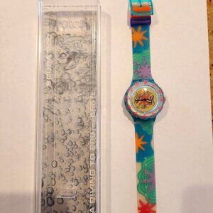 SWATCH Vintage Dive Watch Sea Floor